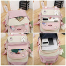 Imported Backpack 5 Pcs Imported Bag Set For Girls